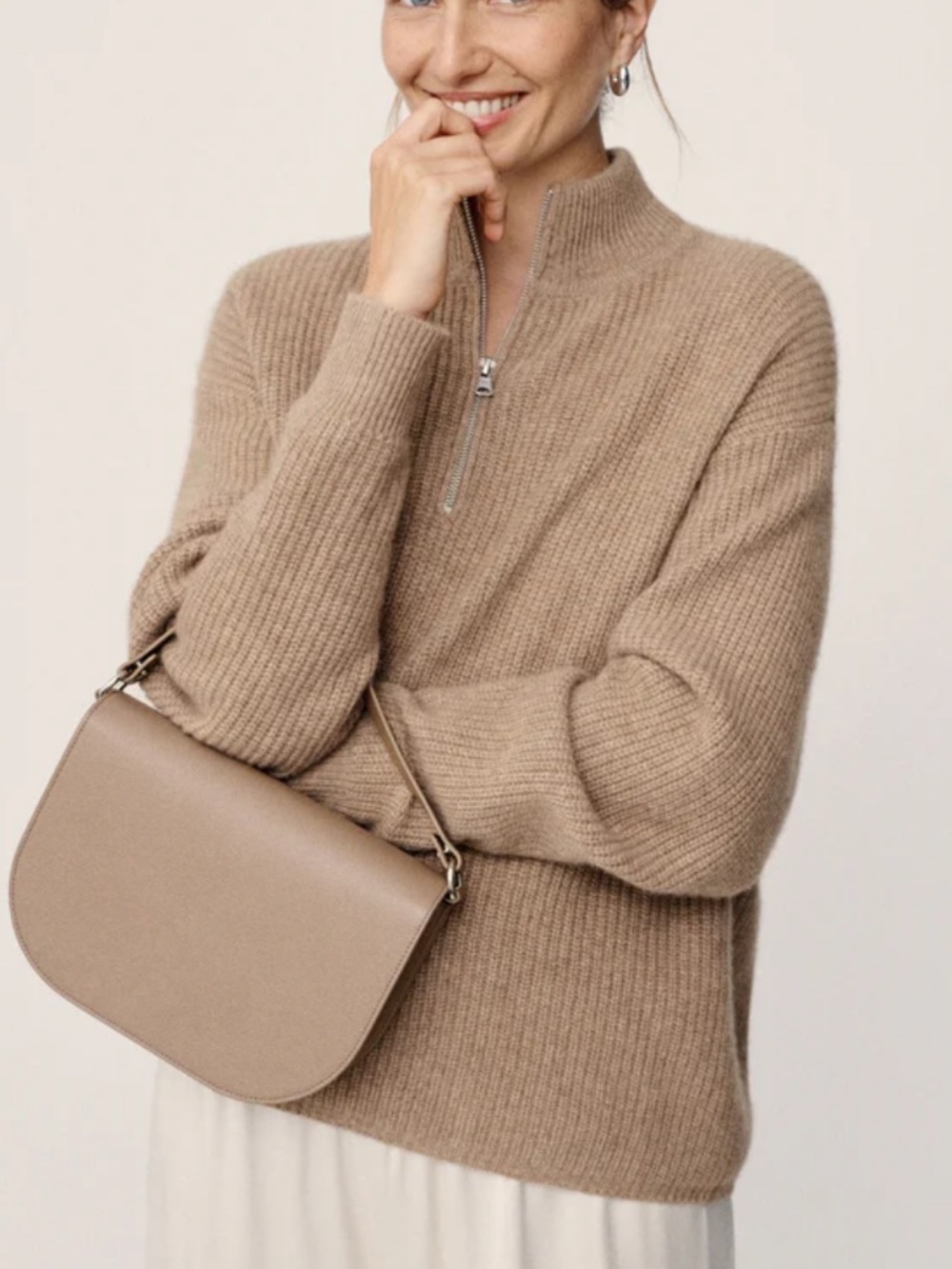 Jenni Kayne Cashmere Half Zip